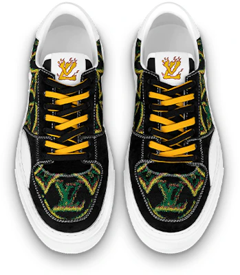Sneakers Louis Vuitton Ollie ''Nero Verde Giallo'' 1A8Q71 Lookbook Sneakers Louis Vuitton Ollie ''Nero Verde Giallo'' 1A8Q71