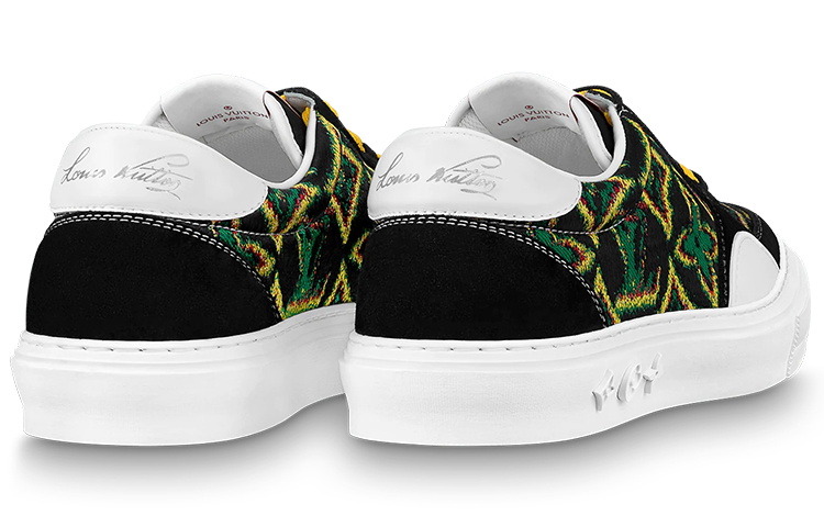 Shop Sneakers Louis Vuitton Ollie ''Nero Verde Giallo'' 1A8Q71