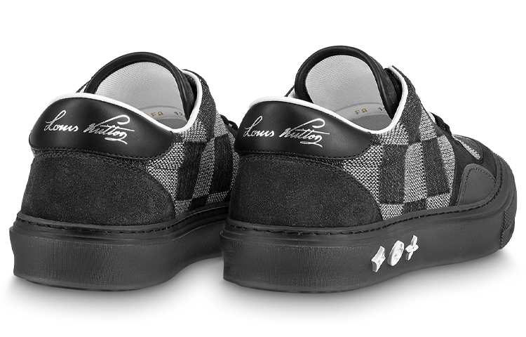 Shop Zapatillas Louis Vuitton Ollie 'Malla Cuadros Negros' 1A9YTQ