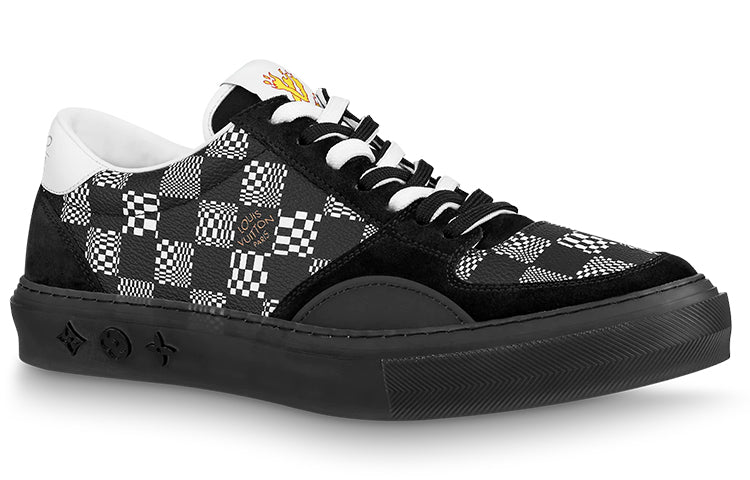 LV Ollie Sneakers 'Black Plaid Monogram' 圖 2