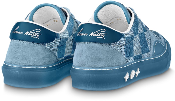 Louis Vuitton Ollie Sneakers 'Biru Plaid Mesh' 1A9YT6 Lookbook Louis Vuitton Ollie Sneakers 'Biru Plaid Mesh' 1A9YT6