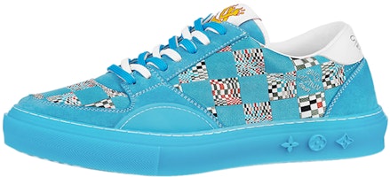 Louis Vuitton Ollie Sneakers 'Blue Plaid Monogram' 1A8Q55 Louis Vuitton Ollie Sneakers 'Blue Plaid Monogram' 1A8Q55