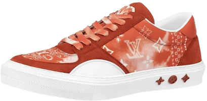 Louis Vuitton Ollie Sneakers 'Orange Tie Dye Style Monogram' 1AA7MZ Louis Vuitton Ollie Sneakers 'Orange Tie Dye Style Monogram' 1AA7MZ