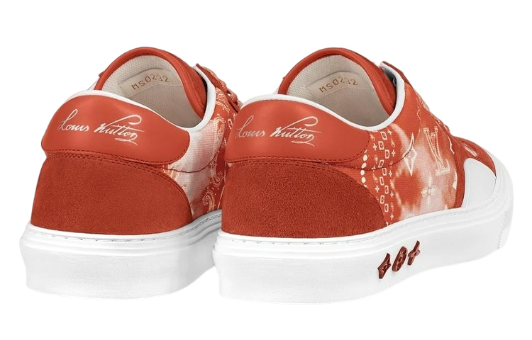 LV Ollie Sneakers 'Orange Tie Dye Style Monogram' 圖 3