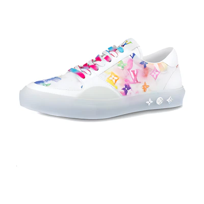 LV Ollie Sneakers 'White with Colorful Monogram'