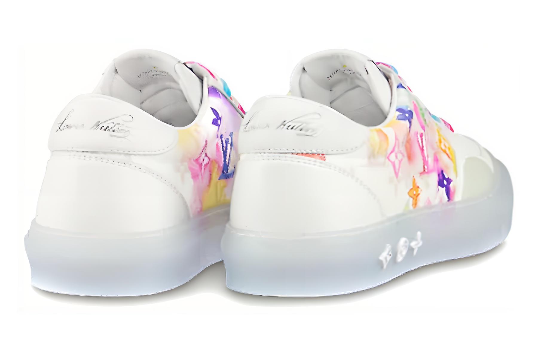 Shop Zapatillas Louis Vuitton Ollie 'Blancas con Monograma Colorido' 1A8SGT