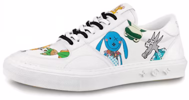 Louis Vuitton Ollie Sneakers 'White with Drawings' 1A8Q8 Louis Vuitton Ollie Sneakers 'White with Drawings' 1A8Q8