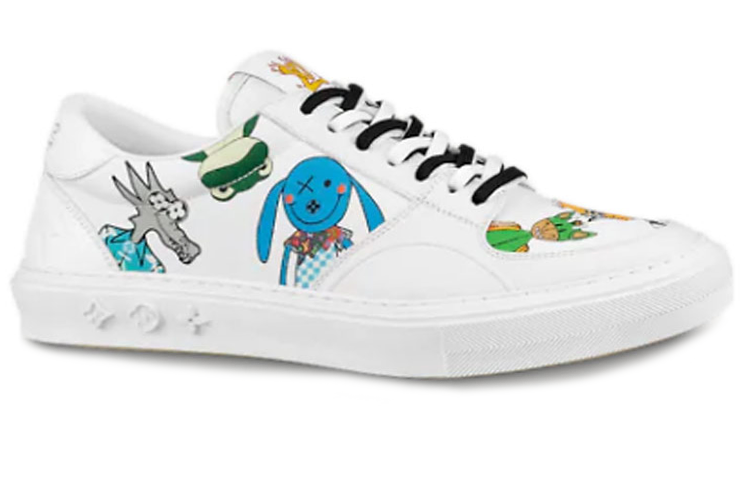 LV Ollie Sneakers 'White with Drawings' 圖 2