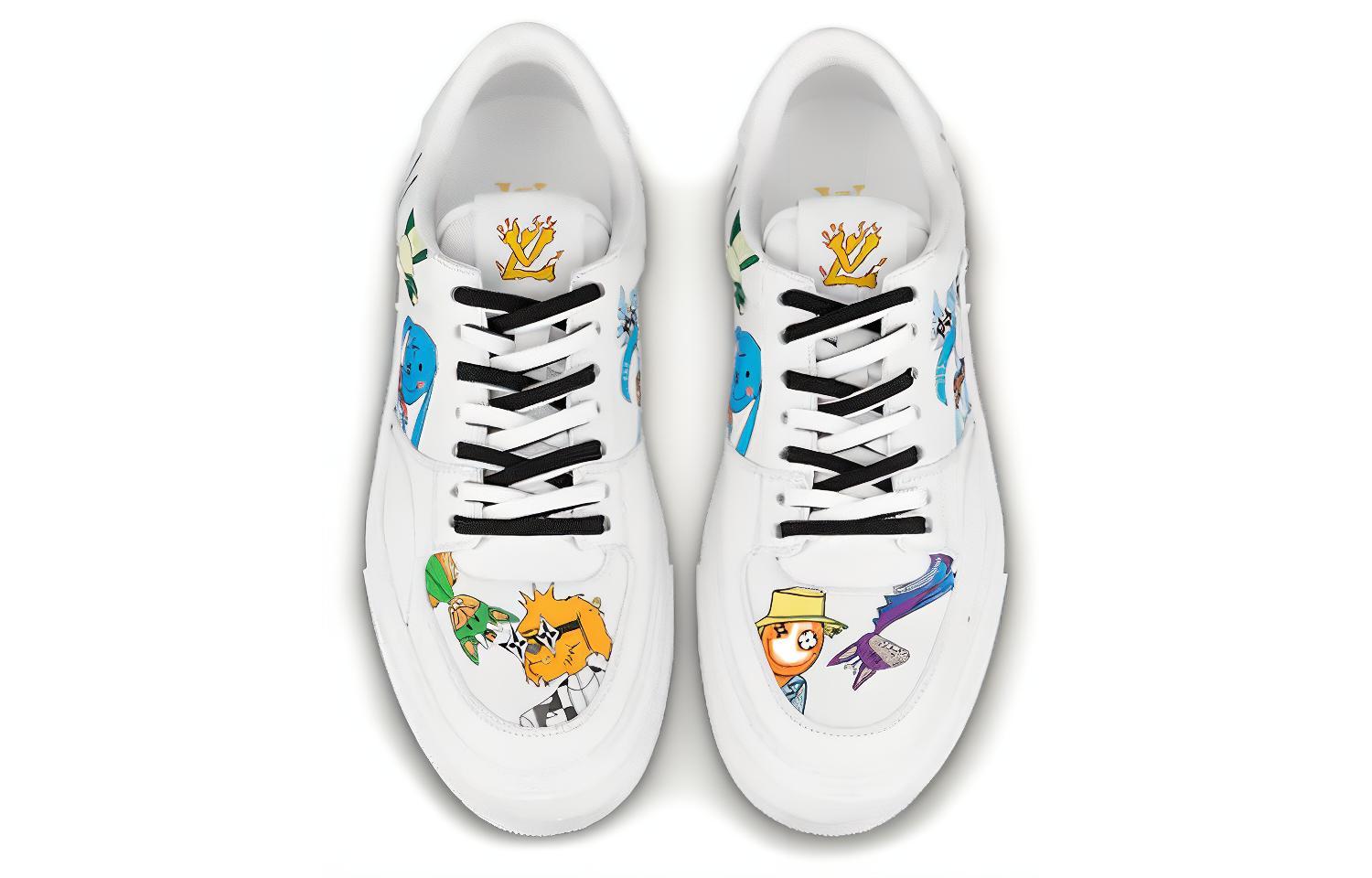LV Ollie Sneakers 'White with Drawings' 圖 3