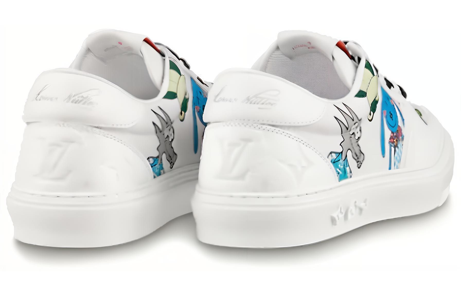 LV Ollie Sneakers 'White with Drawings' 圖 4