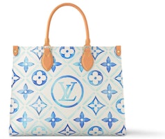 Louis Vuitton OnTheGo MM Lagoon Blue Louis Vuitton OnTheGo MM Lagoon Blue