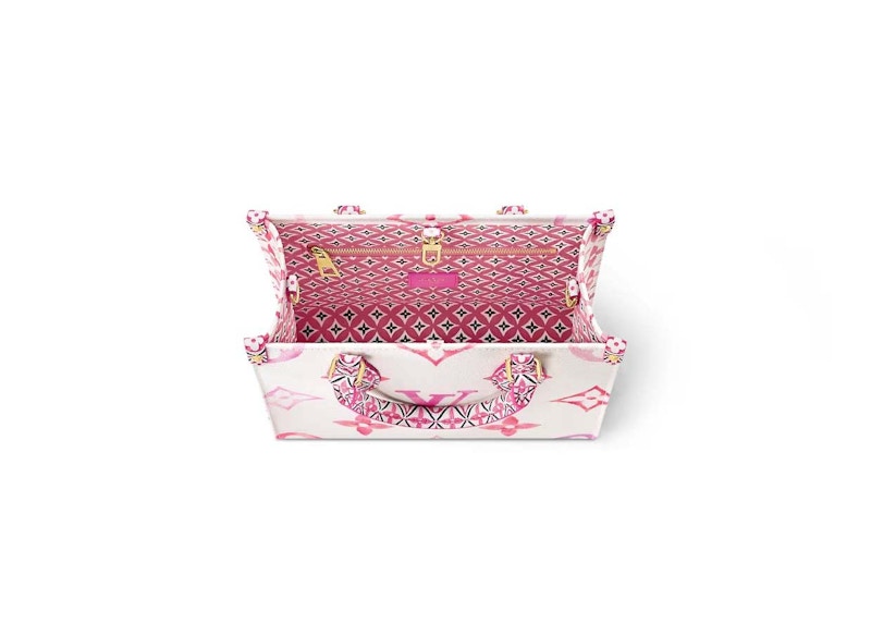 Lookbook 路易威登 OnTheGo PM 粉紅色