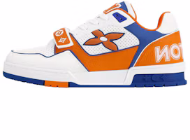 Louis Vuitton Orange Trainer Low-Top Leather Sneakers for Men 1AIIYC Louis Vuitton Orange Trainer Low-Top Leather Sneakers for Men 1AIIYC