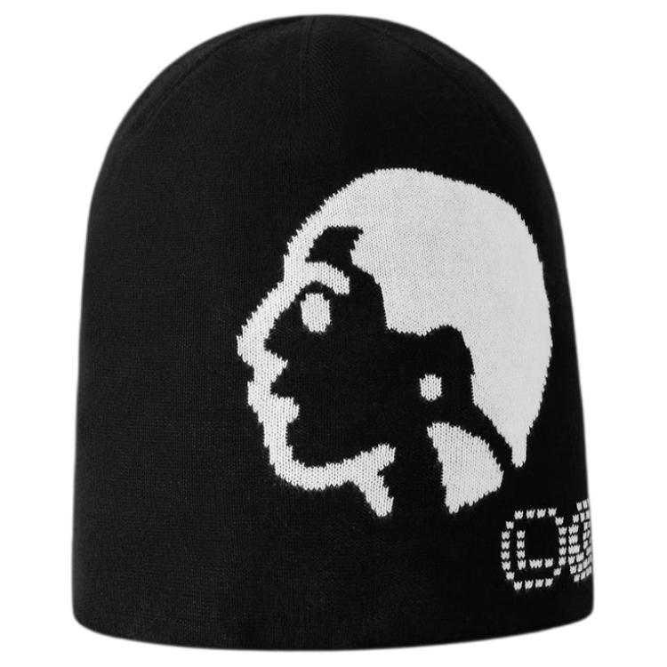 LOUIS VUITTON Original Design Black Knitted Wool Beanie Unisex Couple Style. m5259a