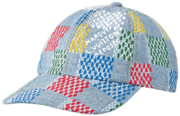 路易威登原版设计蓝色棉质棒球帽 男女同款情侣风格 M5048L Buy 路易威登原版设计蓝色棉质棒球帽 男女同款情侣风格 M5048L