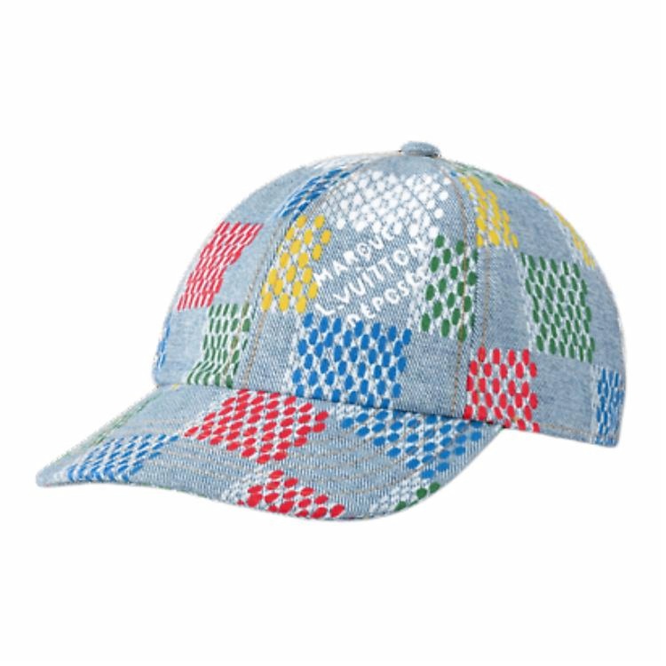 Order 路易威登原版设计蓝色棉质棒球帽 男女同款情侣风格 M5048L