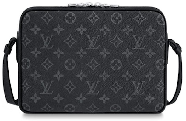 Louis Vuitton Outdoor Messenger Monogram Eclipse Taiga Black Order Louis Vuitton Outdoor Messenger Monogram Eclipse Taiga Black