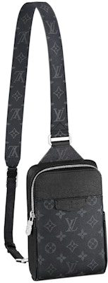Louis Vuitton Outdoor Slingbag Taigarama Noir Black Buy Louis Vuitton Outdoor Slingbag Taigarama Noir Black
