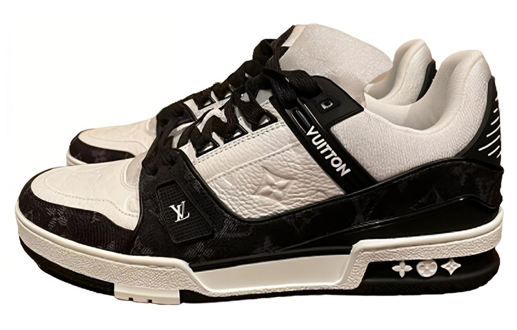 Buy Louis Vuitton Paris Exclusive LV Trainers 'White Black' 1AAVUN