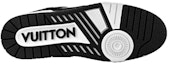 Purchase LOUIS VUITTON 皮革 系帶 低筒 時尚板鞋 白黑 巴黎限定