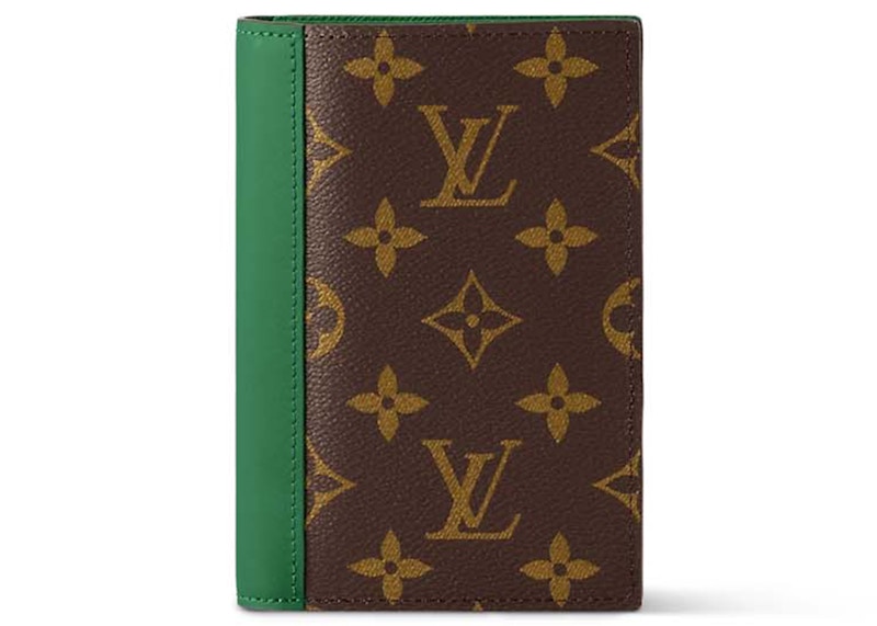 Louis Vuitton Passport Cover Colormania Green