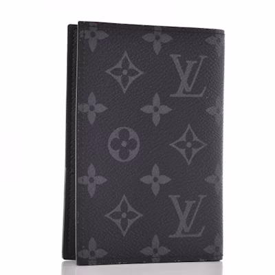 Louis Vuitton Passport Cover Monogram Eclipse Black/Grey Order Louis Vuitton Passport Cover Monogram Eclipse Black/Grey