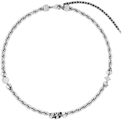 路易威登银色古铜图案钯金项链配饰. m02742 Order 路易威登银色古铜图案钯金项链配饰. m02742