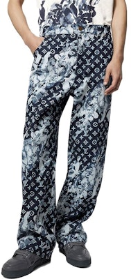 LOUIS VUITTON 高腰多口袋寬鬆印花牛仔褲 男款 多色 1AFAC2 Purchase LOUIS VUITTON 高腰多口袋寬鬆印花牛仔褲 男款 多色 1AFAC2