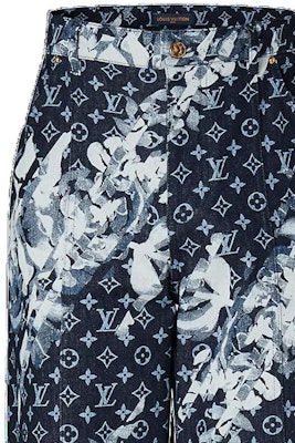 LOUIS VUITTON 高腰多口袋寬鬆印花牛仔褲 男款 多色 1AFAC2 Details for LOUIS VUITTON 高腰多口袋寬鬆印花牛仔褲 男款 多色 1AFAC2