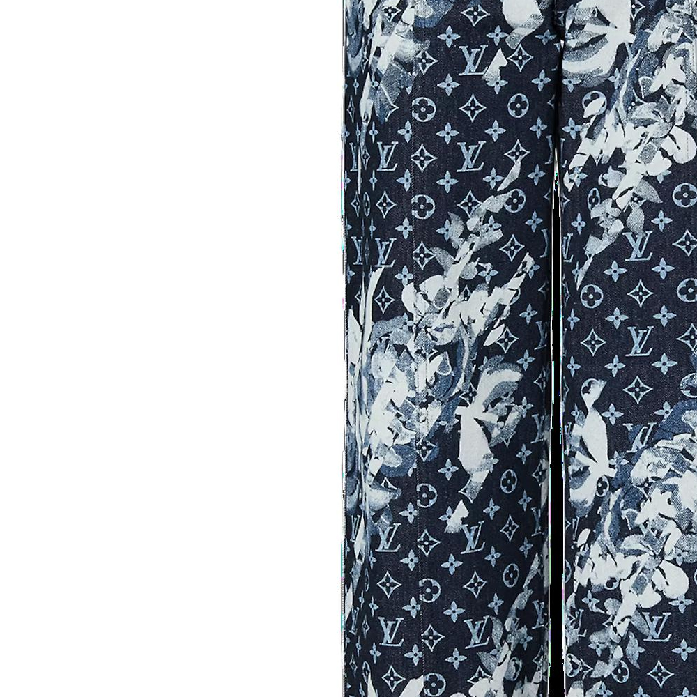 Sizing LOUIS VUITTON 高腰多口袋寬鬆印花牛仔褲 男款 多色 1AFAC2