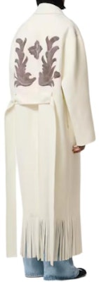 ルイヴィトン メンズ オフホワイト パターンプリント ロングスリーブ コート 1AFWYB Purchase ルイヴィトン メンズ オフホワイト パターンプリント ロングスリーブ コート 1AFWYB