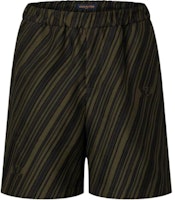 Louis Vuitton Patterned Striped Elastic Shorts Brown Men’s Casual Shorts 1AFAQT Louis Vuitton Patterned Striped Elastic Shorts Brown Men’s Casual Shorts 1AFAQT
