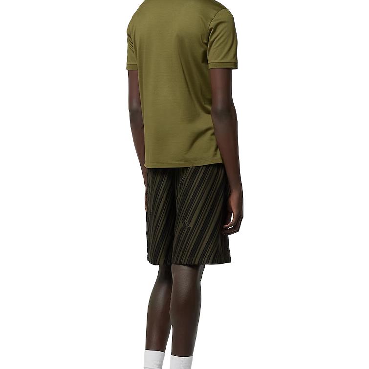 Sizing 루이비통 패턴 스트라이프 브라운 남성 캐주얼 반바지 1AFAQT