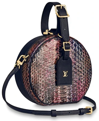 Louis Vuitton Petite Boite Chapeau Python LV Pop Arcoíris/Negro Buy Louis Vuitton Petite Boite Chapeau Python LV Pop Arcoíris/Negro