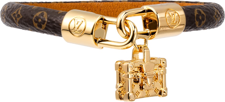 Louis Vuitton Petite Malle Pulsera Ajustable Marrón Unisex Edición Parejas. M8011F Order Louis Vuitton Petite Malle Pulsera Ajustable Marrón Unisex Edición Parejas. M8011F
