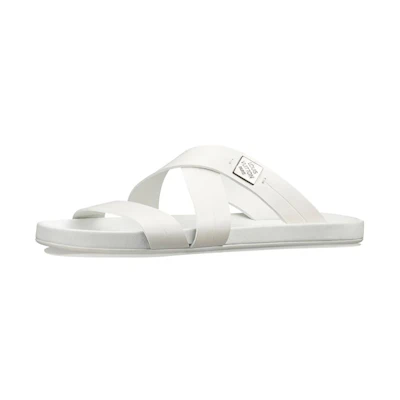LV Pioneer 'Embossed Calf Leather Slipper White'