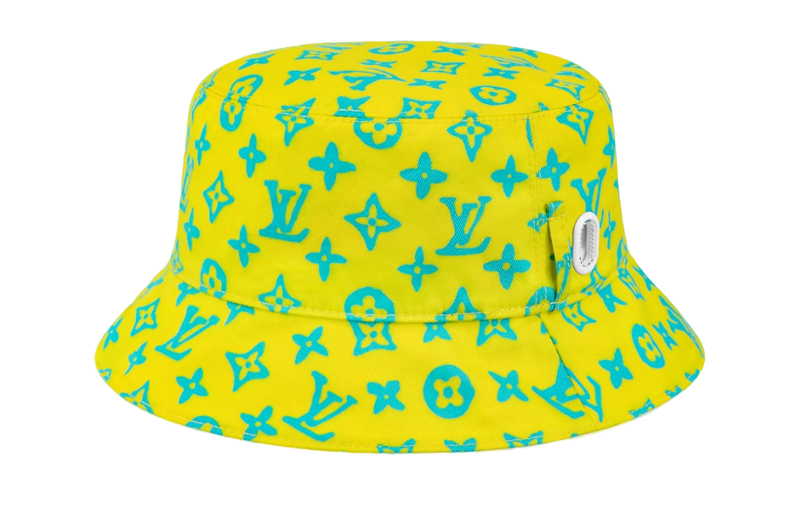 Lookbook Sombrero de Cubo Louis Vuitton Casual y Elegante Unisex Diseño para Parejas. M7060M