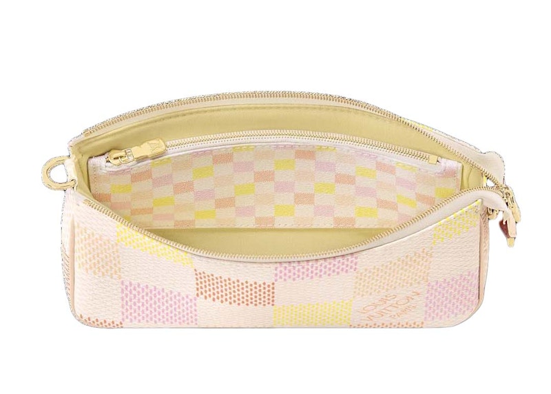 Lookbook 路易威登桃粉色手拿包