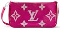 Buy Louis Vuitton Pochette Accessories Fuchsia Gold