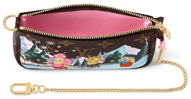 Louis Vuitton Pochette Accesorios Mini Rosa Lookbook Louis Vuitton Pochette Accesorios Mini Rosa