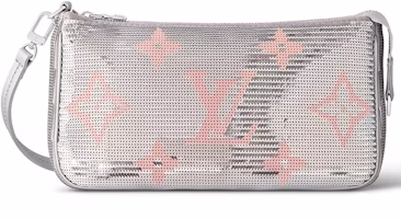 Louis Vuitton Pochette Accessories Silver Pink Louis Vuitton Pochette Accessories Silver Pink