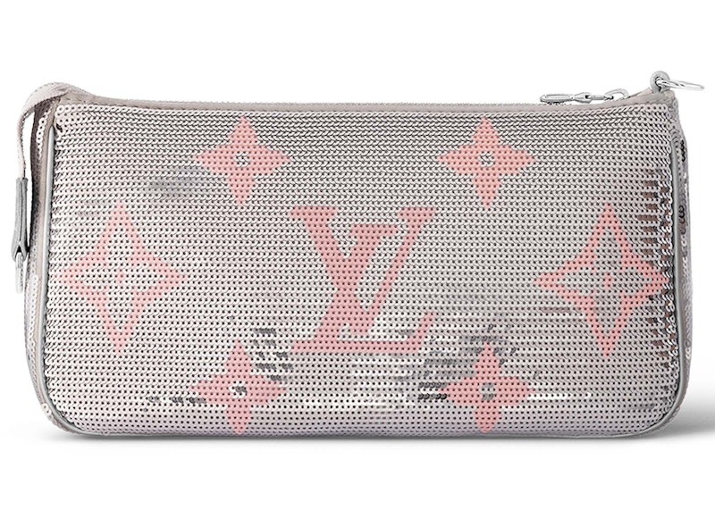 Order 路易威登銀粉色手拿包配件