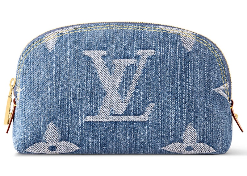 Buy Louis Vuitton Pochette Cosmetique PM Monogram Biru Denim