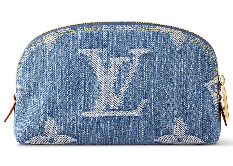 Order Louis Vuitton Pochette Cosmetique PM Monogram Biru Denim
