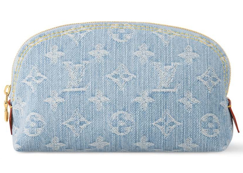Louis Vuitton Pochette Cosmetique PM Sky Blue Denim