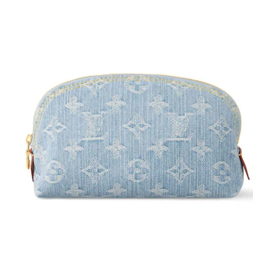 Louis Vuitton Pochette Cosmetique PM Sky Blue Denim