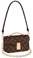 Louis Vuitton Pochette Métis East West Monogram Canvas Brown Louis Vuitton Pochette Métis East West Monogram Canvas Brown
