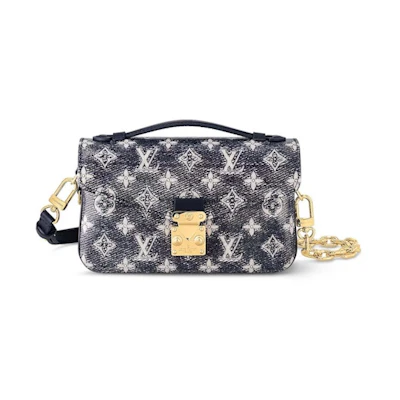 Louis Vuitton Pochette Metis East West Blue