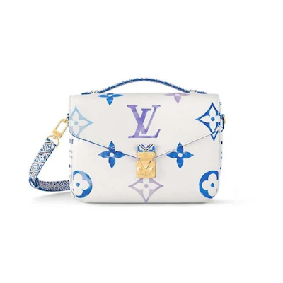 Louis Vuitton Pochette Metis MM Blue