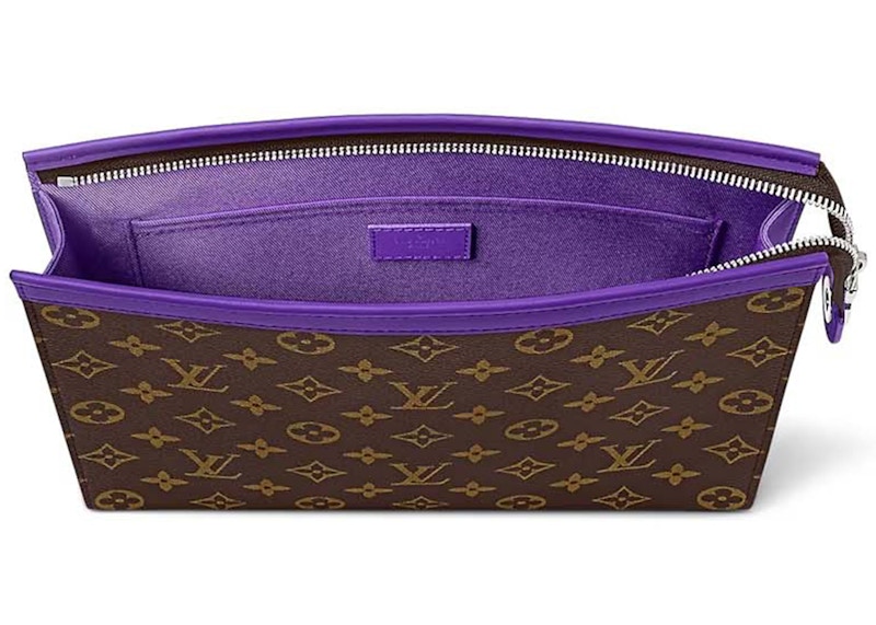 Lookbook 路易威登 Pochette Voyage MM Colormania 深紫色